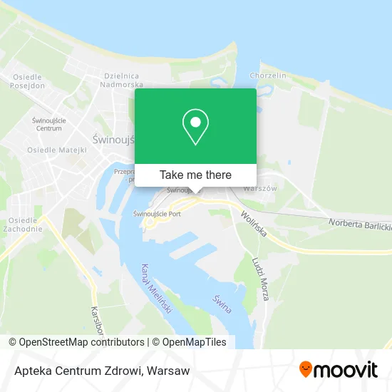 Карта Apteka Centrum Zdrowi