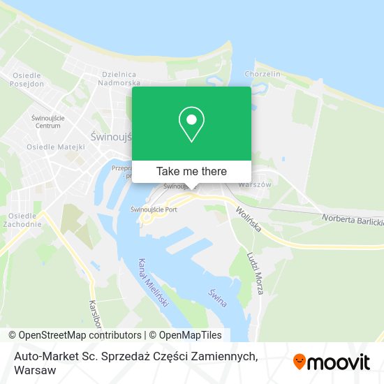 Auto-Market Sc. Sprzedaż Części Zamiennych map