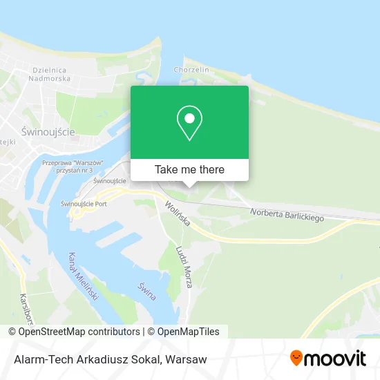 Карта Alarm-Tech Arkadiusz Sokal