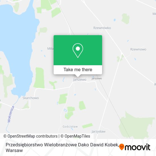 Przedsiębiorstwo Wielobranżowe Dako Dawid Kobek map