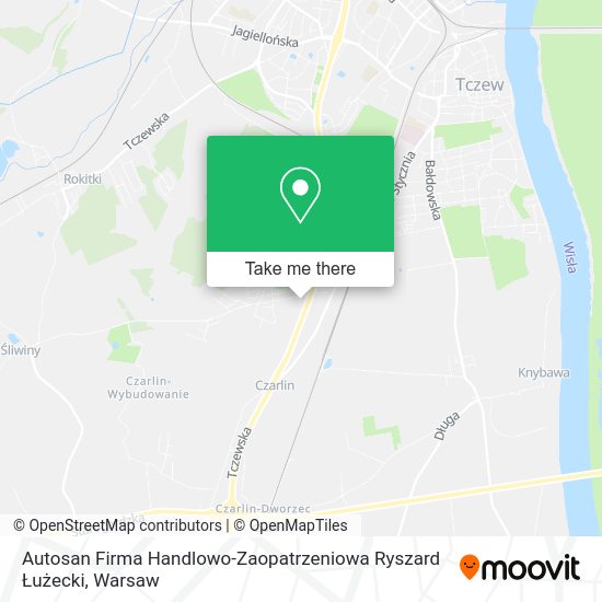 Autosan Firma Handlowo-Zaopatrzeniowa Ryszard Łużecki map