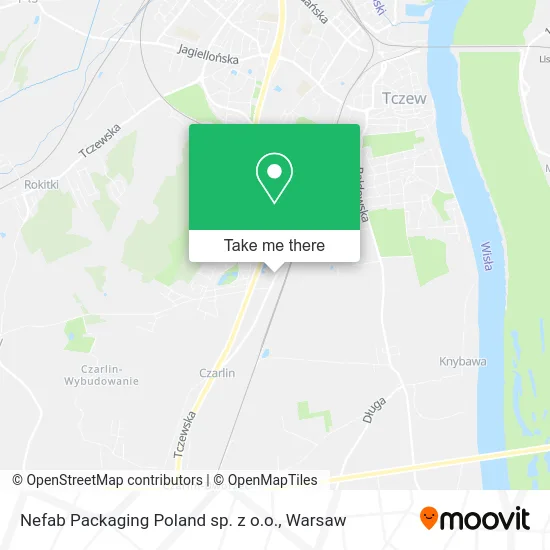 Карта Nefab Packaging Poland sp. z o.o.