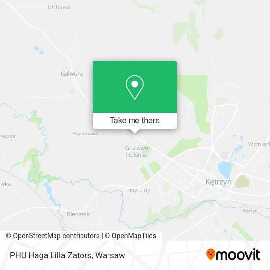 Карта PHU Haga Lilla Zators
