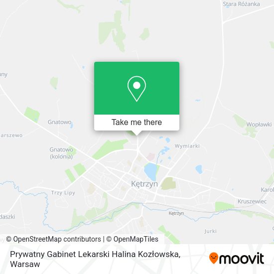 Prywatny Gabinet Lekarski Halina Kozłowska map