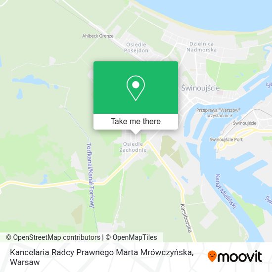 Kancelaria Radcy Prawnego Marta Mrówczyńska map