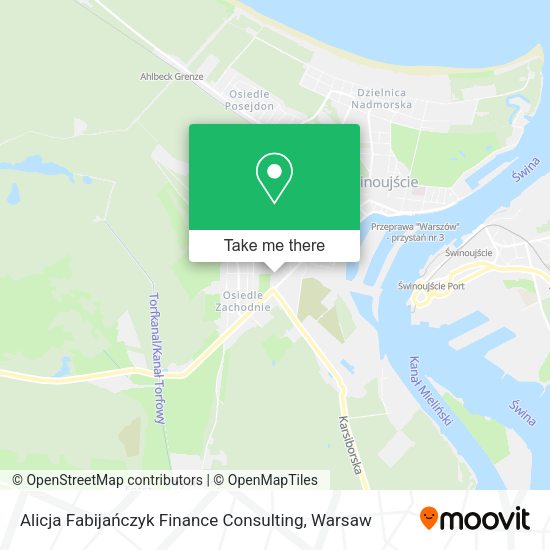 Alicja Fabijańczyk Finance Consulting map