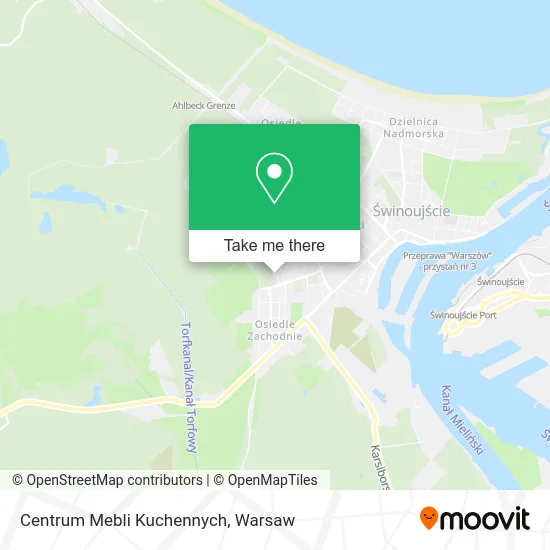Centrum Mebli Kuchennych map
