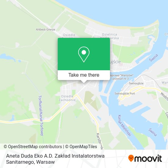 Aneta Duda Eko A.D. Zakład Instalatorstwa Sanitarnego map