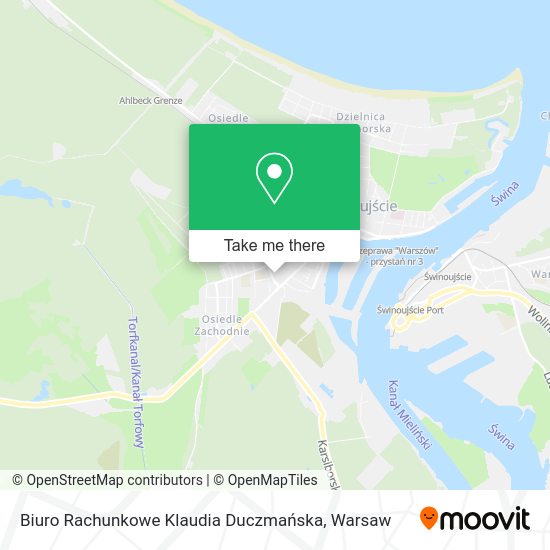 Biuro Rachunkowe Klaudia Duczmańska map