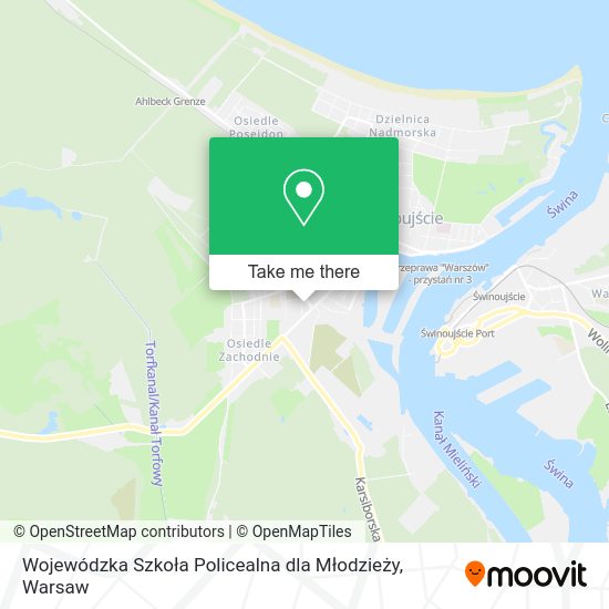 Wojewódzka Szkoła Policealna dla Młodzieży map