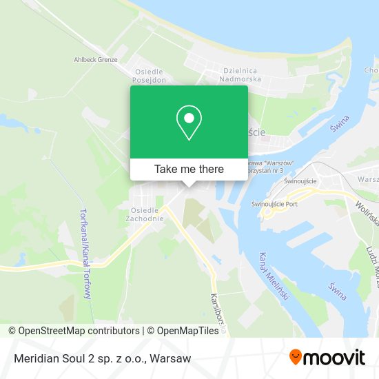 Meridian Soul 2 sp. z o.o. map