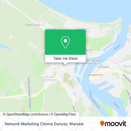 Network Marketing Choma Dariusz map