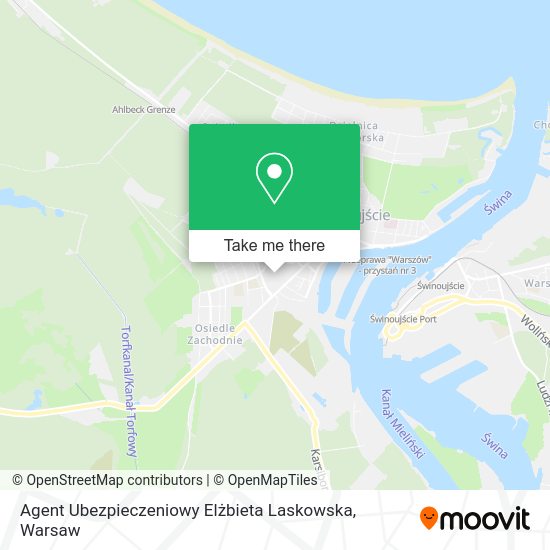 Agent Ubezpieczeniowy Elżbieta Laskowska map