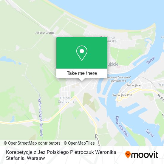 Korepetycje z Jez Polskiego Pietroczuk Weronika Stefania map