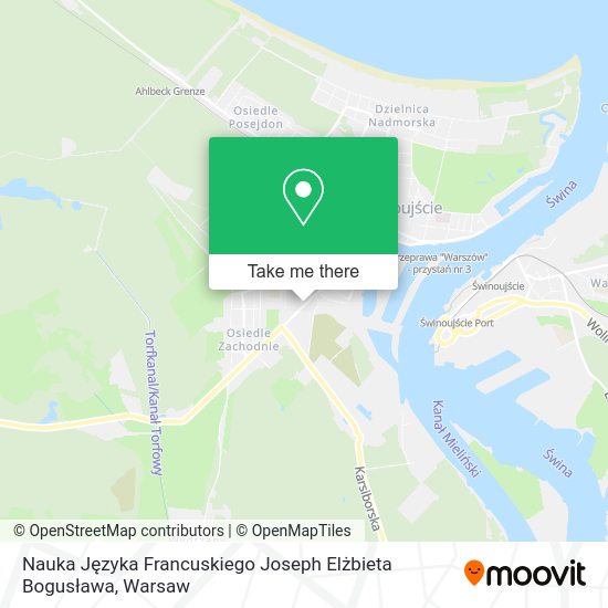 Nauka Języka Francuskiego Joseph Elżbieta Bogusława map