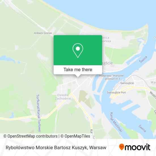 Rybołówstwo Morskie Bartosz Kuszyk map