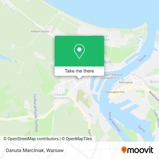 Карта Danuta Marciniak