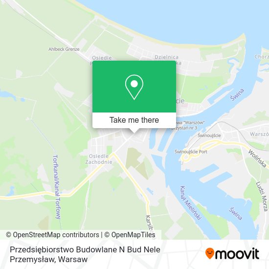 Przedsiębiorstwo Budowlane N Bud Nele Przemysław map