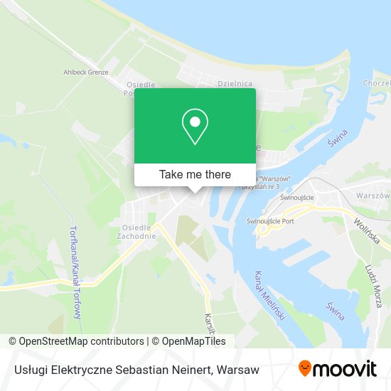 Usługi Elektryczne Sebastian Neinert map