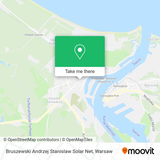 Карта Bruszewski Andrzej Stanislaw Solar Net