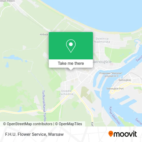 Карта F.H.U. Flower Service