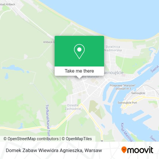 Domek Zabaw Wiewióra Agnieszka map