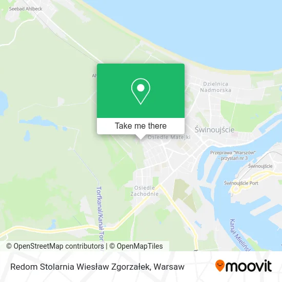Redom Stolarnia Wiesław Zgorzałek map