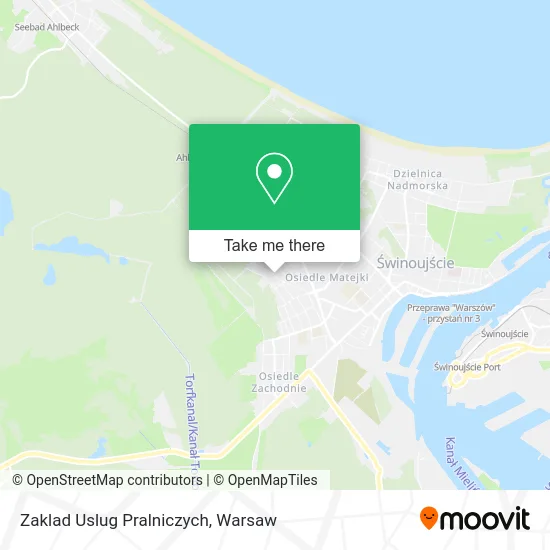 Zaklad Uslug Pralniczych map