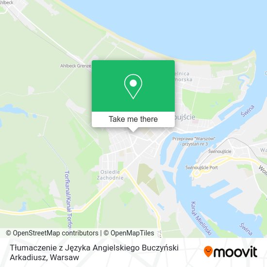 Tłumaczenie z Języka Angielskiego Buczyński Arkadiusz map