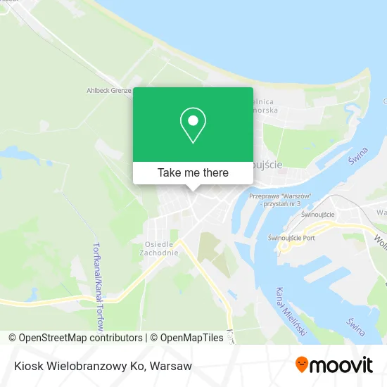 Карта Kiosk Wielobranzowy Ko