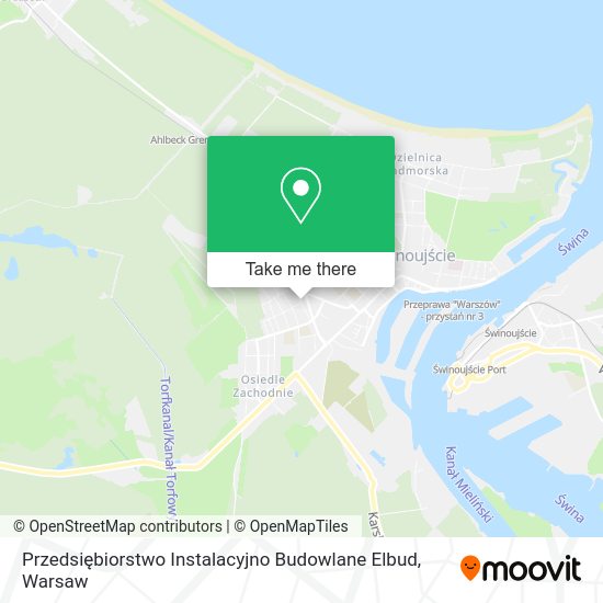 Przedsiębiorstwo Instalacyjno Budowlane Elbud map