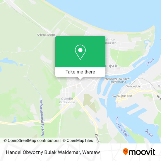 Карта Handel Obwozny Bulak Waldemar