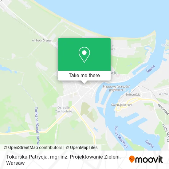 Карта Tokarska Patrycja, mgr inż. Projektowanie Zieleni