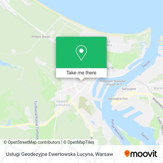 Usługi Geodezyjne Ewertowska Lucyna map