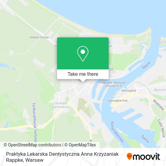 Praktyka Lekarska Dentystyczna Anna Krzyzaniak Rappke map