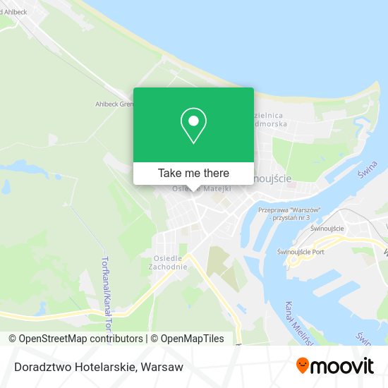 Doradztwo Hotelarskie map