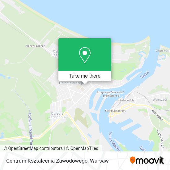 Centrum Kształcenia Zawodowego map