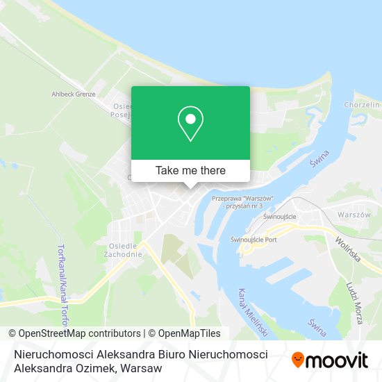 Nieruchomosci Aleksandra Biuro Nieruchomosci Aleksandra Ozimek map