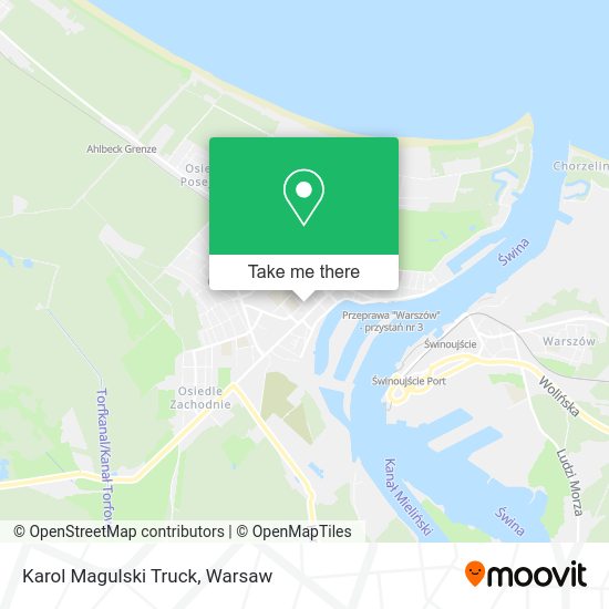 Karol Magulski Truck map