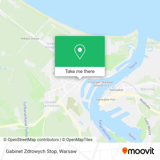 Карта Gabinet Zdrowych Stop