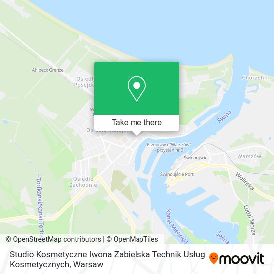 Studio Kosmetyczne Iwona Zabielska Technik Usług Kosmetycznych map