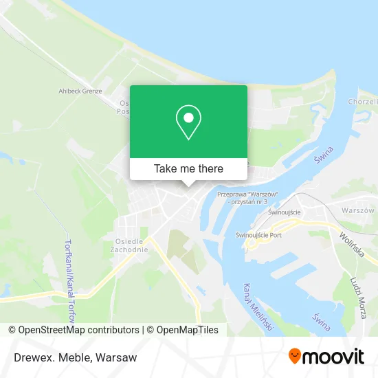 Карта Drewex. Meble