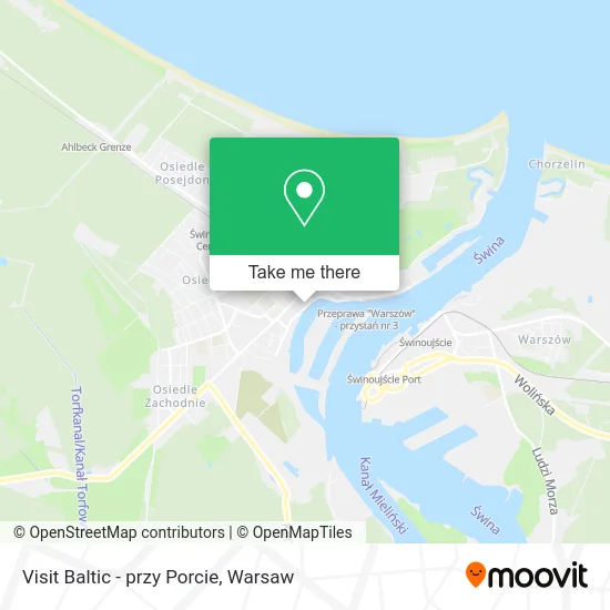 Карта Visit Baltic - przy Porcie