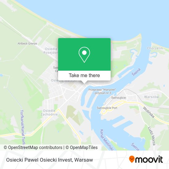 Osiecki Pawel Osiecki Invest map