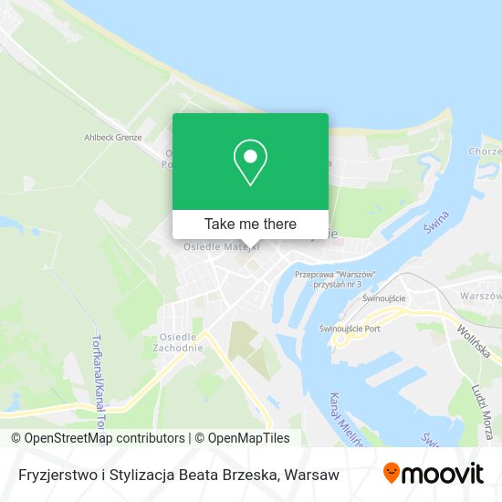 Fryzjerstwo i Stylizacja Beata Brzeska map