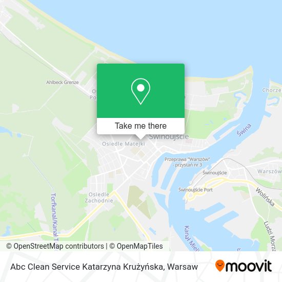 Abc Clean Service Katarzyna Krużyńska map