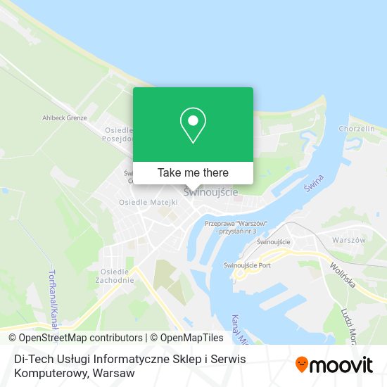 Di-Tech Usługi Informatyczne Sklep i Serwis Komputerowy map