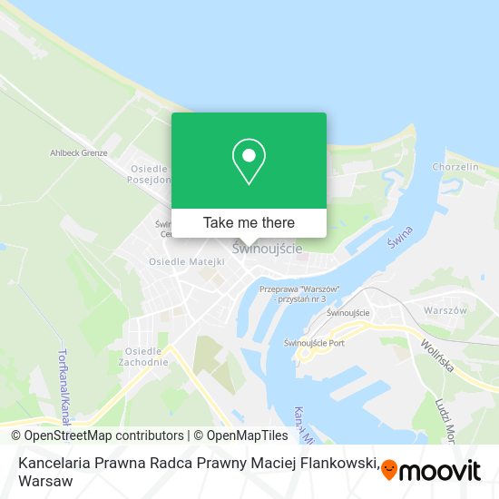 Kancelaria Prawna Radca Prawny Maciej Flankowski map