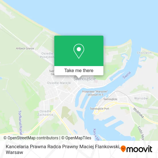 Карта Kancelaria Prawna Radca Prawny Maciej Flankowski