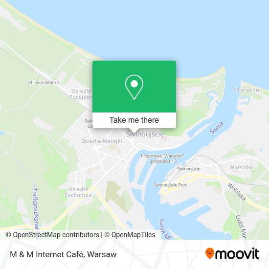 M & M Internet Café map